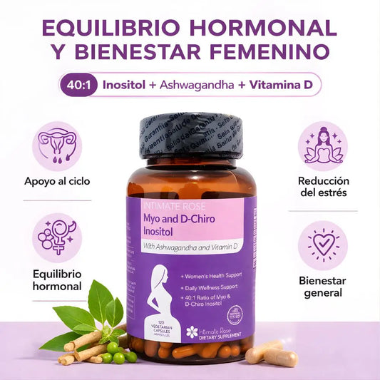 Intimate Rose: Myo-Inositol & D-Chiro Inositol (40:1)