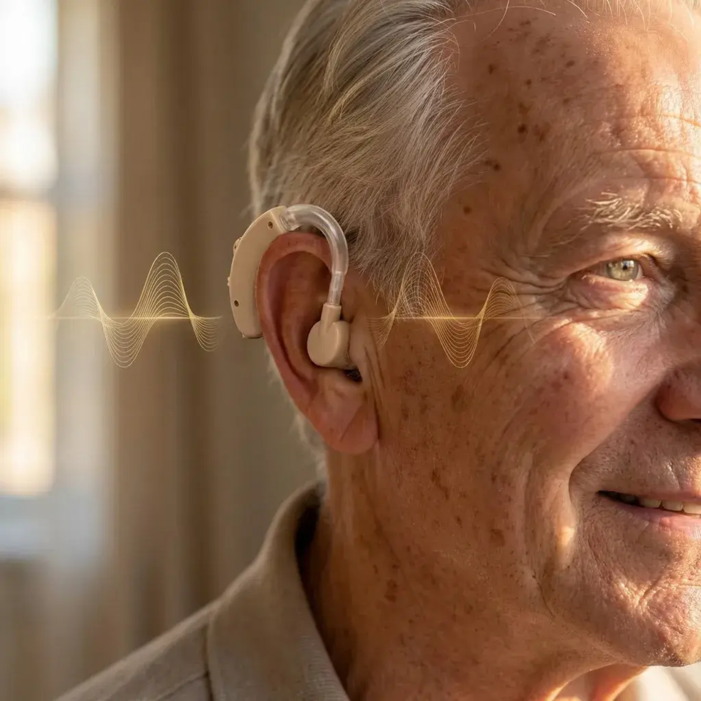 AudioClear Pro™ – Amplificador Auditivo Discreto con 6 Niveles de Volumen